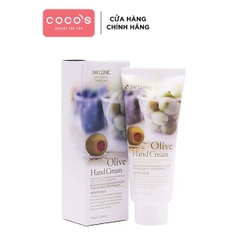 Kem Dưỡng Da Tay 3W Clinic, Kem Dưỡng Da Tay Mềm Mịn 100ml
