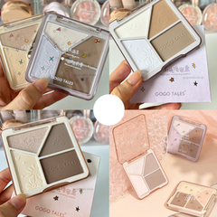 [GOGO TALES] Tạo khối 4 ô GOGO TALES Light shadow flawless