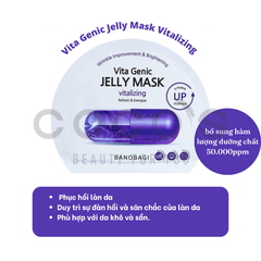Mặt Nạ Dưỡng Da Banobagi Vita Genic Jelly Mask 30ml