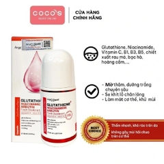 Lăn Khử Mùi Angel's Liquid Glutathione Niacinamide Cooling Fresh Dedorant Giảm Thâm Nách Làm Trắng Da 60ml