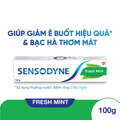 Kem Đánh Răng Sensodyne, Kem Đánh Răng The Mát, Bảo Vệ Răng Ê Buốt, Trắng Răng 100g