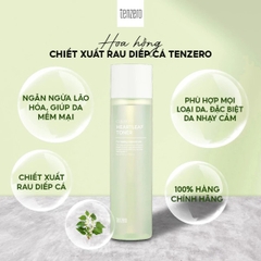 Nước Hoa Hồng Rau Diếp Cá Tenzero Clear Fit Heartleaf Foam Toner 200ml