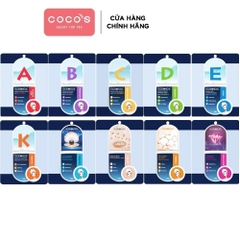 [COMBO MIX 10 MÙI] Mặt Nạ Giấy Chăm Sóc Da Toàn Diện Foodaholic Essential Mask 23g