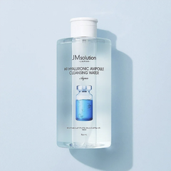Nước Tẩy Trang JM Solution Hyaluronic Acid Ampoule Cleansing Water Nước Tẩy Trang Sạch Sâu Dịu Nhẹ Cấp Ẩm 500ml / 850ml