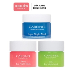 Mặt Nạ Ngủ Mặt Và Môi Mini CARE:NEL Lip Sleeping Mask 5g