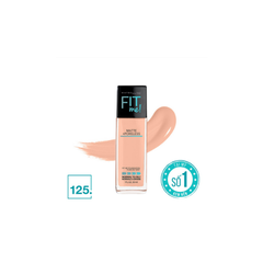 Kem Nền Mịn Nhẹ Kiềm Dầu Fit Me Maybelline New York Matte Poreless Foundation 30ml