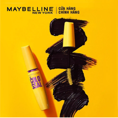 MASCARA LÀM DÀY MI & DƯỠNG MI MAYBELLINE THE COLOSSAL WATERPROOF 9.2ML