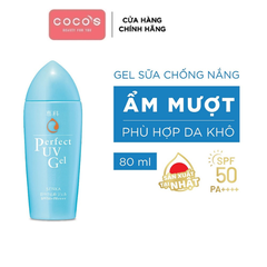Kem Chống Nắng Senka Perfect UV Dạng Sua 4 145 OML & Gel 80ML & Essence 50G