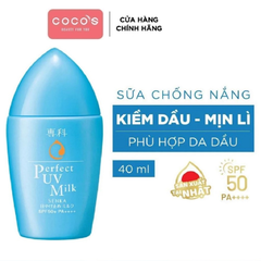 Kem Chống Nắng Senka Perfect UV Dạng Sua 4 145 OML & Gel 80ML & Essence 50G
