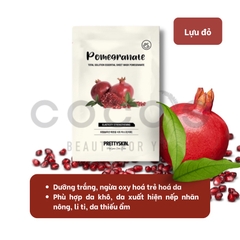 Mặt Nạ Pretty Skin Skin Total Solution Essential Sheet Mask Cấp Ẩm, Dưỡng Trắng, Ngừa Mụn, Dịu Da 23ml
