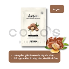 Mặt Nạ Pretty Skin Skin Total Solution Essential Sheet Mask Cấp Ẩm, Dưỡng Trắng, Ngừa Mụn, Dịu Da 23ml