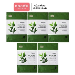 Combo 5 Mặt Nạ Giấy Chiết Xuất Tràm Trà Dành Cho Da Mụn BNBG Vita Tea Tree Healing Facial Mask 30ml x 5