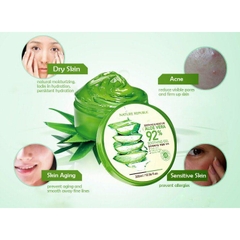 Gel lô hội dưỡng đa năng NATURE REPUBLIC Soothing & Moisture Aloe Vera 92% Soothing Gel 300ml