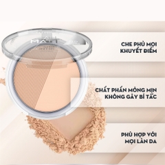 Phấn Phủ Catrice All Matt Plus Shine Control Powder Phấn Phủ Dạng Nén Lâu Trôi Màu #010 - 10g
