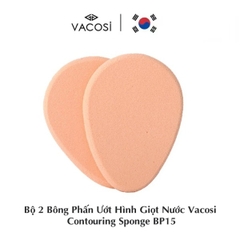 Bông Phấn Ướt Hình Giọt Nước Vacosi Contouring Sponge (2 Cái) - BP15