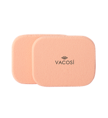 Bông Phấn Ướt Vuông Nhỏ VACOSI Small Square Sponge Dặm Kem Lót, Kem Nền (Bịch 2 Cái) - BP04