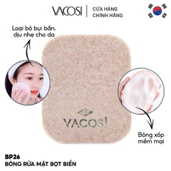 Bông Rửa Mặt Bọt Biển Vacosi BP26