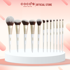 Cọ Trang Điểm Cao Cấp Thuần Chay Jary Makeup Brush Bộ 12 Cây