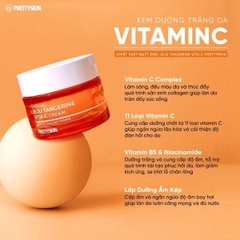 Kem Dưỡng Sáng Da The Pure Jeju Tangerine Vitamin C Cream Pretty Skin 52ml