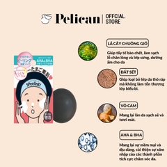 Xà Phòng Pelican Speeling Soap Làm Sạch Sâu, Tẩy Tế Bào Chết Cho Da Mặt (80g)