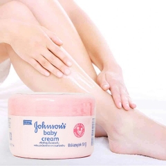 Kem Dưỡng Da Cấp Ẩm, Chống Nẻ Da Em Bé Johnson's Baby Cream 50g