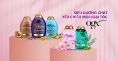 Dầu Gội Và Xả Dưỡng Dày Tóc Cấp Ẩm, Suôn Mượt Và Phục Hồi Hư Tổn OGX 385ml