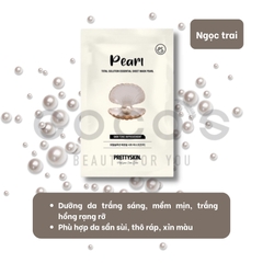 Mặt Nạ Pretty Skin Skin Total Solution Essential Sheet Mask Cấp Ẩm, Dưỡng Trắng, Ngừa Mụn, Dịu Da 23ml