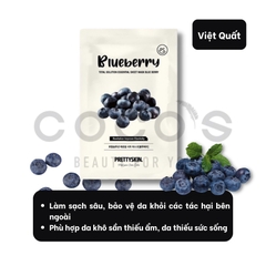 Mặt Nạ Pretty Skin Skin Total Solution Essential Sheet Mask Cấp Ẩm, Dưỡng Trắng, Ngừa Mụn, Dịu Da 23ml