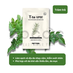 Mặt Nạ Pretty Skin Skin Total Solution Essential Sheet Mask Cấp Ẩm, Dưỡng Trắng, Ngừa Mụn, Dịu Da 23ml