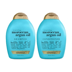 Dầu Gội Và Xả Dưỡng Dày Tóc Cấp Ẩm, Suôn Mượt Và Phục Hồi Hư Tổn OGX 385ml