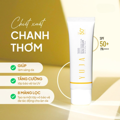 Kem Chống Nắng Tenzero Sun Cream Yuja, 8 Màng Lọc Phổ Rộng SPF 50+ PA++++ 50g