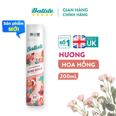 Dầu Gội Khô Batiste Dry Shampoo 200ml