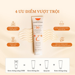 Kem Chống Nắng Embryolisse Crème Solaire Chống UV Phổ Rộng SPF50 PA++++ 100ml