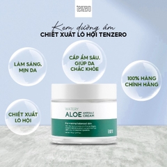 Kem Dưỡng Chiết Xuất Lô Hội Tenzero Watety Aloe Ampoule Cream 70g