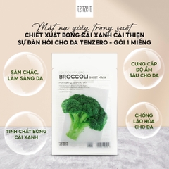 Mặt Nạ Giấy Trong Suốt Tenzero Sheet Mask Dưỡng Ẩm, Phục Hồi, Mềm Mịn, Sáng Da 25ml 