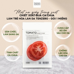 Combo 10 Mặt Nạ Giấy Trong Suốt Tenzero Sheet Mask Dưỡng Ẩm, Phục Hồi, Mềm Mịn, Sáng Da 25mlx10