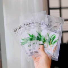 Combo 10 Mặt Nạ Giấy Trong Suốt Tenzero Sheet Mask Dưỡng Ẩm, Phục Hồi, Mềm Mịn, Sáng Da 25mlx10