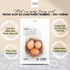 Combo 10 Mặt Nạ Giấy Trong Suốt Tenzero Sheet Mask Dưỡng Ẩm, Phục Hồi, Mềm Mịn, Sáng Da 25mlx10