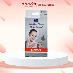 Mặt Nạ Lột Mụn Cám Mụn Đầu Đen Mayan Than Hoạt Tính (Hộp 04 Miếng)
