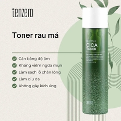 Nước Hoa Hồng Rau Má Tenzero Blemish Cica Toner 200ml