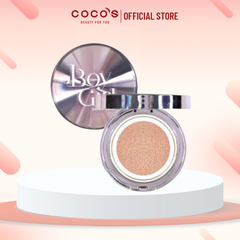 Phấn Nước Gogo Tales Glazed Soft Air Boy Girl Cushion Dưỡng Ẩm Che Khuyết Điểm Kèm Lõi Thay Thế 13gx2