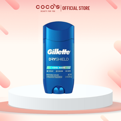 Sáp Khử Mùi Gillette Dryshield Cool Wave, Sáp Khử Mùi Nam 96g