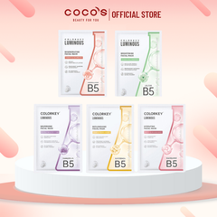 Mặt Nạ Colorkey Luminous B5 Facial Mask Dưỡng Ẩm, Làm Dịu, Sáng Da, Giảm Mụn 25ml