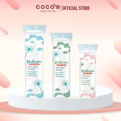 Combo 3 Bông tẩy trang Habaria Cotton Pads Túi Tròn