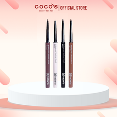 Chì Kẻ Mắt Habaria Waterproof Eyeliner Pencil, Chì Kẻ Mắt Sáp, Chì Kẻ Mắt Mềm Mịn, Lâu Trôi 0.2 gam