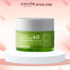 Kem Dưỡng Rau Má The Pure Jeju Cica 40 Ceramide Cream 52ml