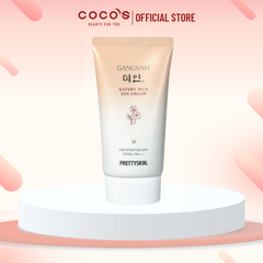 Kem Chống Nắng Gangnam Watery Mild Kem Chống Nắng Phổ Rộng Nâng Tone Cấp Nước Cho Da Khô SPF 50+ PA++++ 50ml