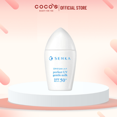 Sữa Chống Nắng Senka Perfect Uv Gentle Milk A, Sữa Chống Nắng Cho Da Nhạy Cảm 40Ml