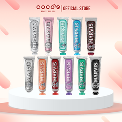 Kem Đánh Răng Marvis Kem Đánh Răng Trắng Răng, Kem Đánh Răng Thơm Mát, Kem Đánh Răng Cải Thiện Sâu Răng 25ml/75ml/85ml