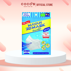 Khẩu Trang Mayan 3D Mask Media Chống Bụi PM 2.5 4 lớp - Gói 5 cái - NGƯỜI LỚN